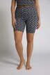 Dot Print Elastic Waist Slim Fit Swim/Cycling Shorts