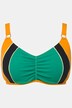 Bikini, Colorblocking, Raffung, Softcups