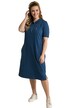 Polo šaty, piké, krátká knoflíková léga, vázací pásek, krátké rukávy
