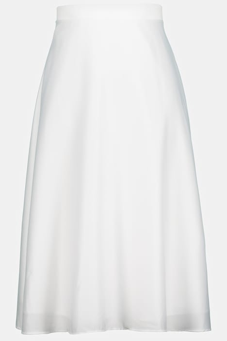 jupe blanche asymétrique