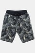 Wzorzyste dresowe bermudy