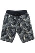 Teplákové bermudy, krátké jogging kalhoty, elastický pas, vzorované