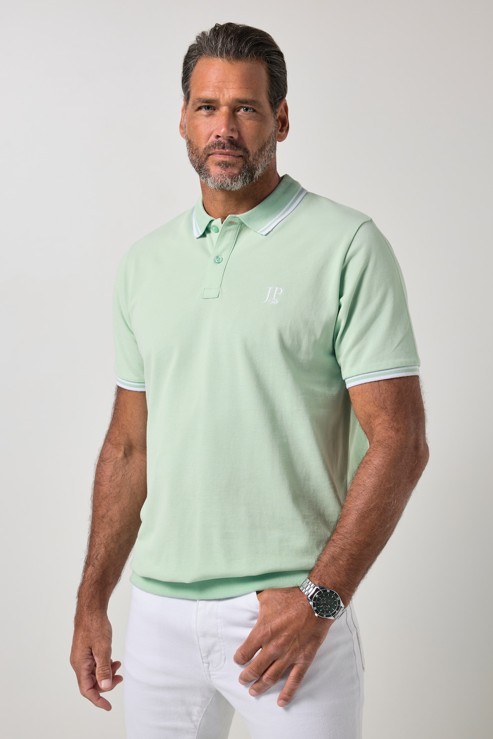 Poloshirt, Bauchfit, Piqué, Halbarm, bis 8 XL