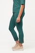 Jersey-Leggings, Stickspitze, Biobaumwolle