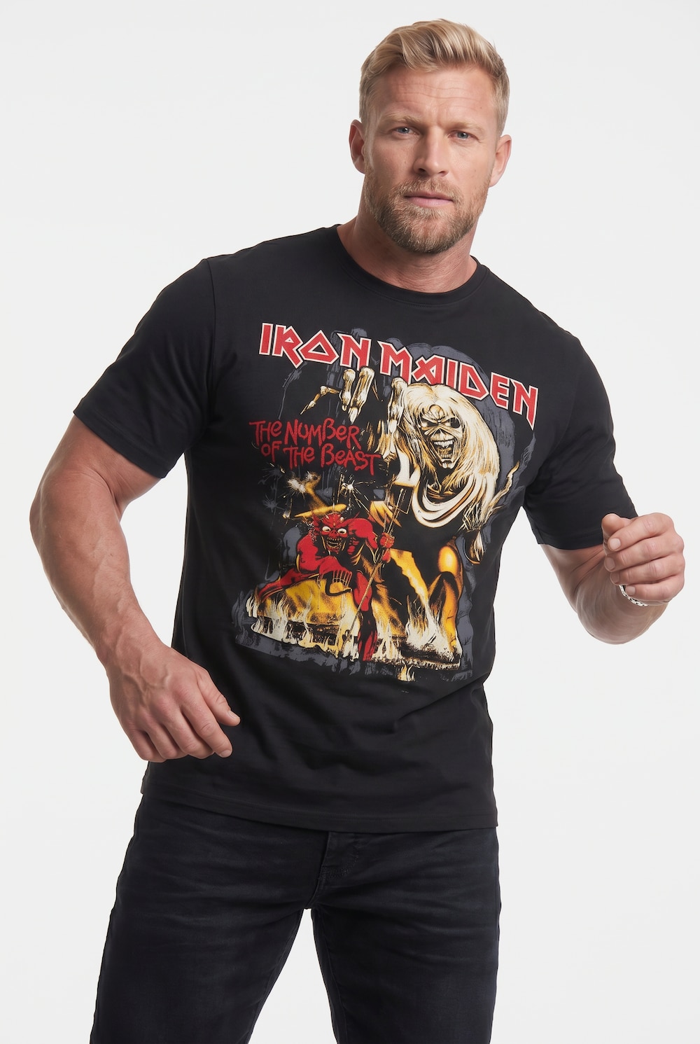 T-Shirt, Bandshirt, Iron Maiden, Halbarm, bis 8 XL