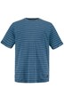 Tričko, proužky, indigové zbarvení, krátké rukávy
