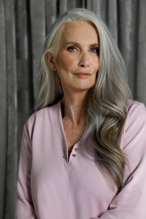 Shirt, Zierspangen, V-Ausschnitt, 3/4-Arm, Punto di Roma