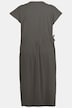 Midikleid, V-Ausschnitt, Halbarm, Biobaumwolle
