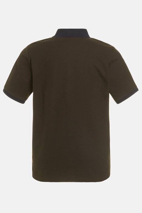 Tenniströja, småmönstrad, piké, halv ärm