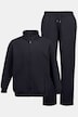 Joggingdragt, homewear, 2-delt, jakke og bukser, op til str. 8XL