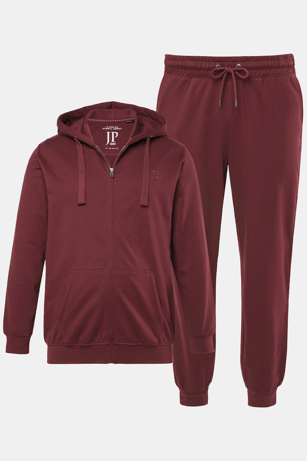 JP1880 Jogginganzug, Homewear, 2-teilig, Hoodiejacke und Hose, bis 8XL
