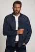 Hemd, Overshirt, Leinenoptik, Denim-Look, Langarm, Kent Kragen, Modern Fit