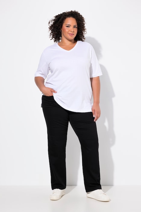 Basic Mony Tapered Leg Stretch Pants