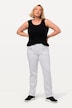 Pantalón de verano Mony, ligero y cómodo, bolsillos con cremallera, elástico