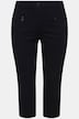 Pantalon Mony, longueur au mollet. Tissu stretch et poches zippées