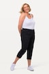 Pantalon Mony, longueur au mollet. Tissu stretch et poches zippées