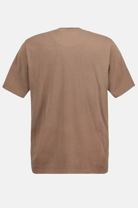 t-shirt, broderi, halv ärm, acid washed, upp till 8 XL