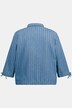 Blouson, striper, skjortekrage, økobomull