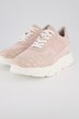 Lædersneakers, slangeprint, takket sål, bredde H