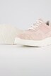 Lædersneakers, slangeprint, takket sål, bredde H