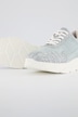leren sneakers, slangenprint, zigzag zool, wijdte H