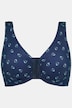 bustier, bloemen, sluiting aan de voorkant, cup C/D
