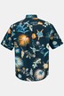 Kwiecista koszula, krótki rękaw, kołnierzyk na guziki, Modern Fit