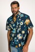 Kwiecista koszula, krótki rękaw, kołnierzyk na guziki, Modern Fit
