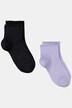 Socken, 2er-Pack, Rollbund, Biobaumwolle