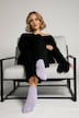 Socken, 2er-Pack, Rollbund, Biobaumwolle