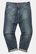 Jeans, mavevenlig pasform, dirty denim, op til str. 70/35