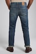 Jeans, mavevenlig pasform, dirty denim, op til str. 70/35