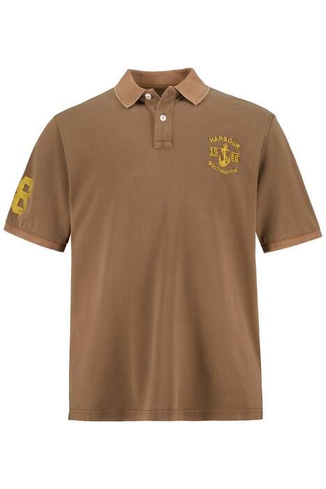 Polokošile, krátké rukávy, nášivky, piké, do 8XL