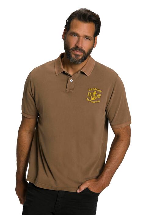 Polokošile, krátké rukávy, nášivky, piké, do 8XL