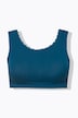 Bellieva-Still-Bustier, Spitzenkante, Biobaumwolle, GOTS