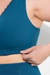 Bellieva-Still-Bustier, Spitzenkante, Biobaumwolle, GOTS