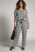 Pantalon à enfiler Rose, imprimé ethnique