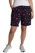 Šortky, květy, 2 kapsy, žerzej