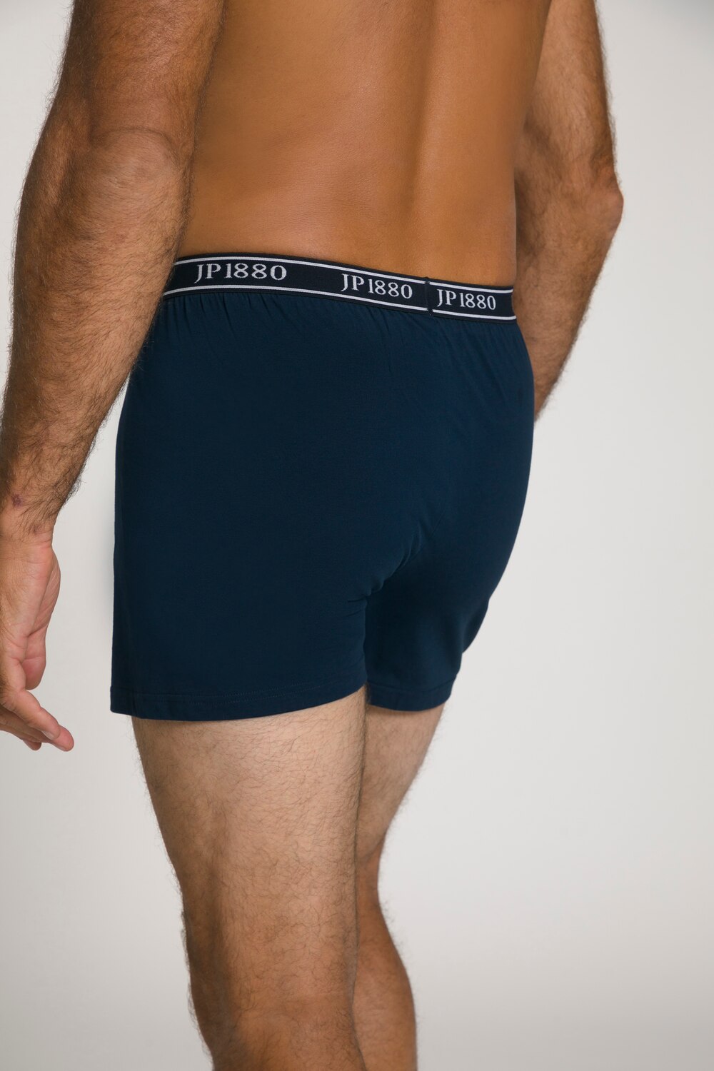 Stora storlekar Boxershorts FLEXNAMIC®, Her, blå, storlek: L, Bomull, JP1880