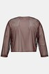 Sheer Mesh Open Front Tie Hem Bolero Jacket