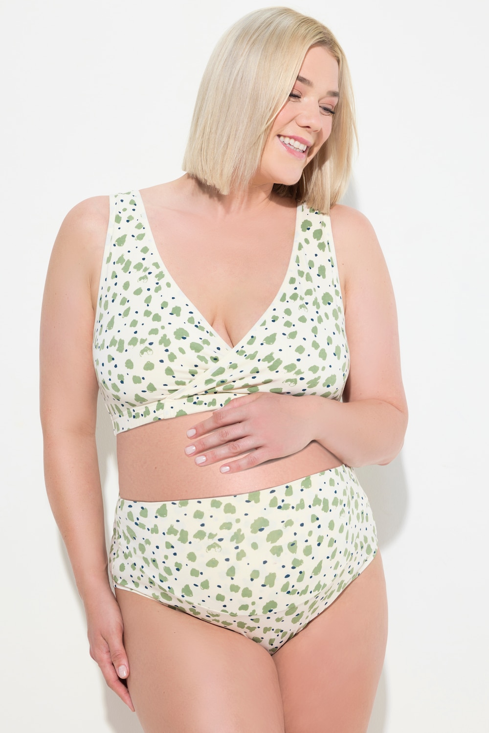 Große Größen Bellieva-Slip, Damen, beige, Größe: 66/68, Baumwolle, Ulla Popken