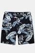 Floral Print Viscose Bermuda Shorts