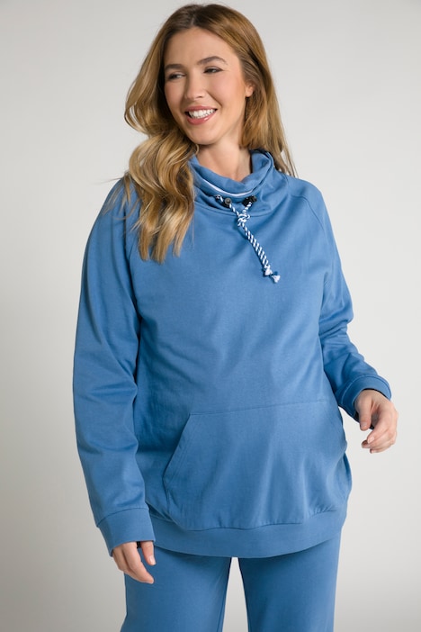 Bellieva Elastic Side Inset Cotton Sweatshirt | all Sweatshirts ...