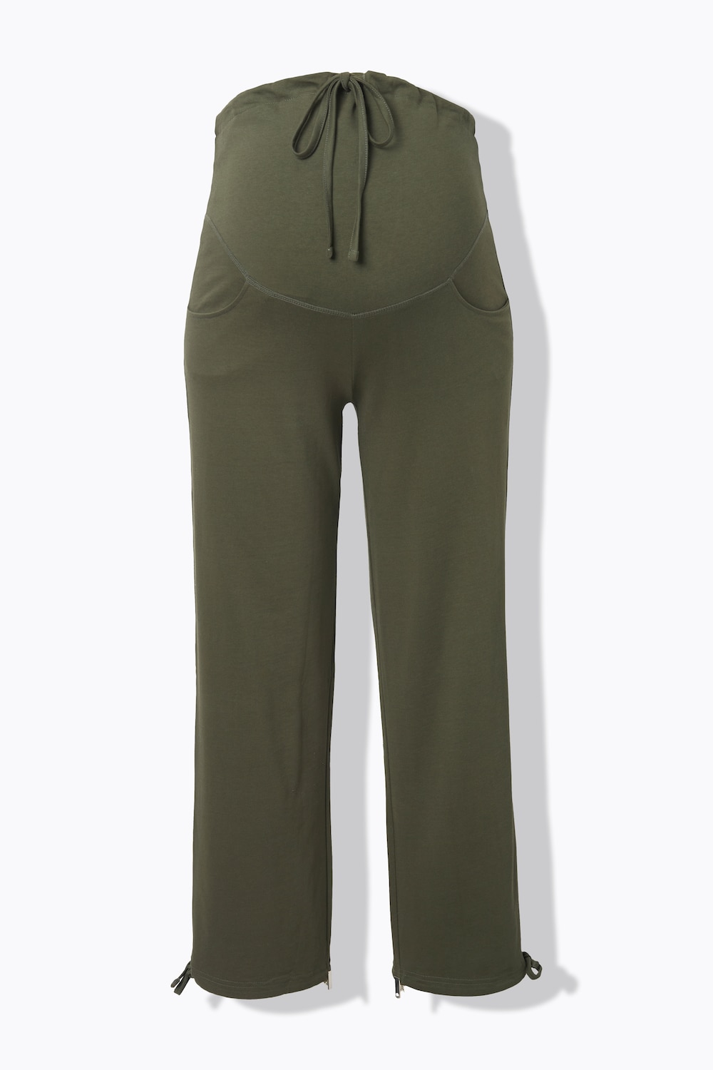 Stora storlekar Bellieva-sweatpants, Dam, brun, storlek: 42/44, Bomull, Ulla Popken