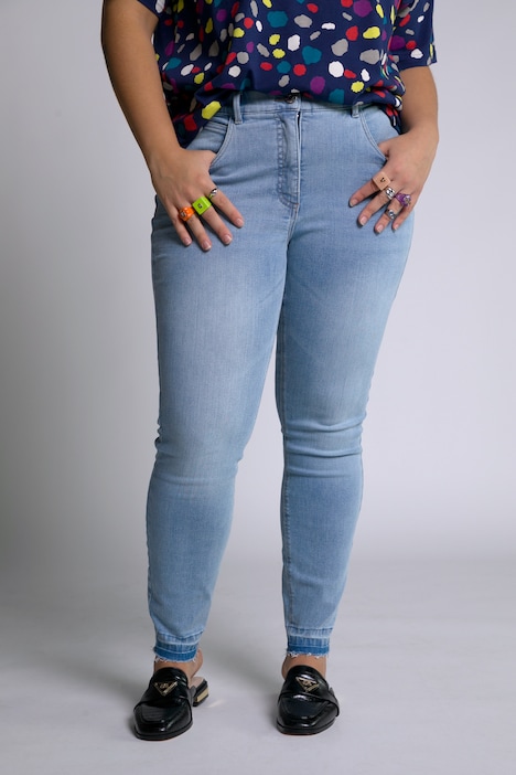 Confortif Denim Jeans met rechte pijpen bruin casual uitstraling Mode Spijkerbroeken Jeans met rechte pijpen 