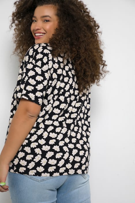 T-Shirts, 2er-Pack, oversized, Rundhals, Halbarm