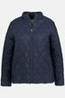 Quilted Zip Front Lightweight Jacket