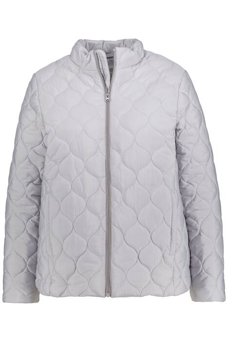 Prošívaná bunda, stojáček, postranní rozparky