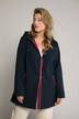 Contrast Trim Fleece Lined Softshell Jacket