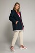 Contrast Trim Fleece Lined Softshell Jacket